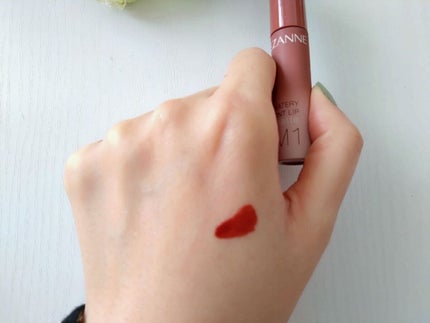 ウォータリーティントリップ マット/CEZANNE/リップティントを使ったクチコミ(2枚目)