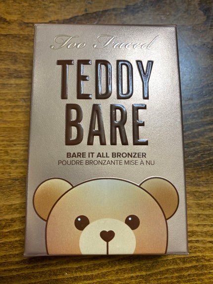 テディ ベア ブロンザー /Too Faced/ブロンザーを使ったクチコミ(1枚目)