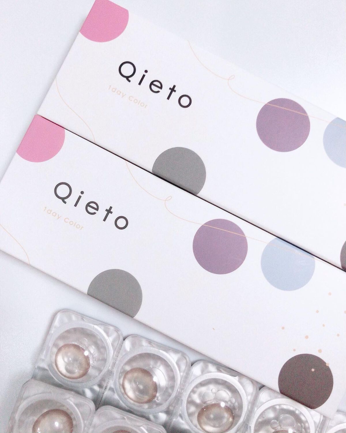 キエトワンデーカラー/Qieto/カラーコンタクトレンズを使ったクチコミ(3枚目)