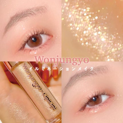 ウォンジョンヨ ダイヤモンドライナー/Wonjungyo/リキッドアイシャドウを使ったクチコミ(1枚目)