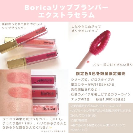リッププランパーエクストラセラム/Borica/リッププランパーを使ったクチコミ(2枚目)
