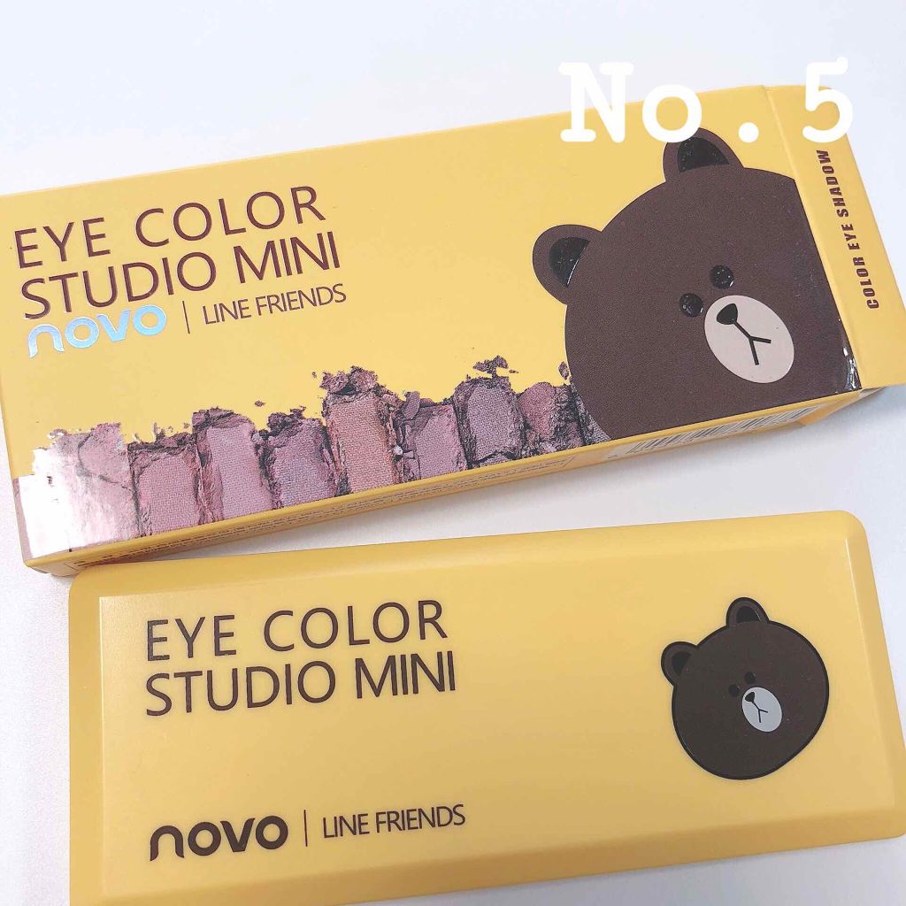 novo   アイシャドウパレット/NOVO/アイシャドウパレットを使ったクチコミ（2枚目）