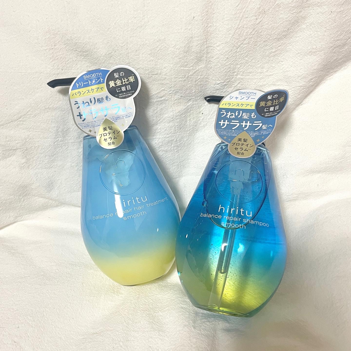 バランスリペア シャンプー/ヘアトリートメント スムース/hiritu/市販シャンプーを使ったクチコミ（2枚目）