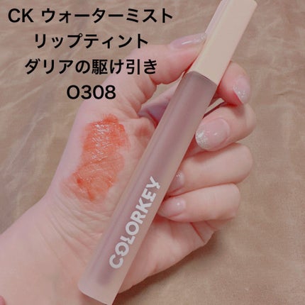 エアリーリップミラー/COLORKEY/リップグロスを使ったクチコミ(4枚目)