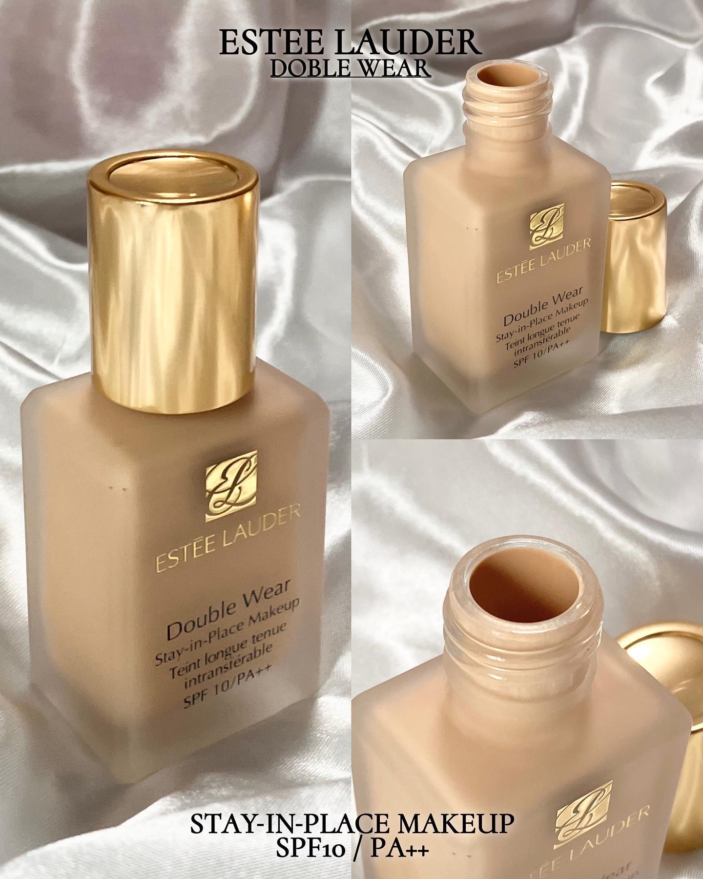 ダブル ウェア ステイ イン プレイス メークアップ /ESTEE LAUDER/リキッドファンデーションを使ったクチコミ（3枚目）
