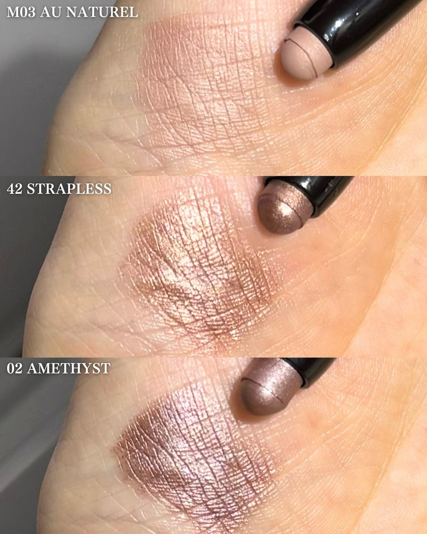 コズミック スターズ キャビア スティック アイカラー トリオ /ローラ メルシエ/メイクアップキットを使ったクチコミ(4枚目)