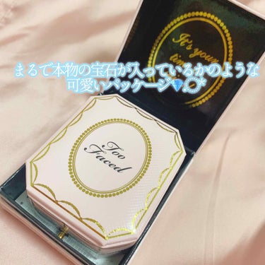 ダイヤモンドライト マルチユース ハイライター/Too Faced/パウダーハイライトを使ったクチコミ（2枚目）