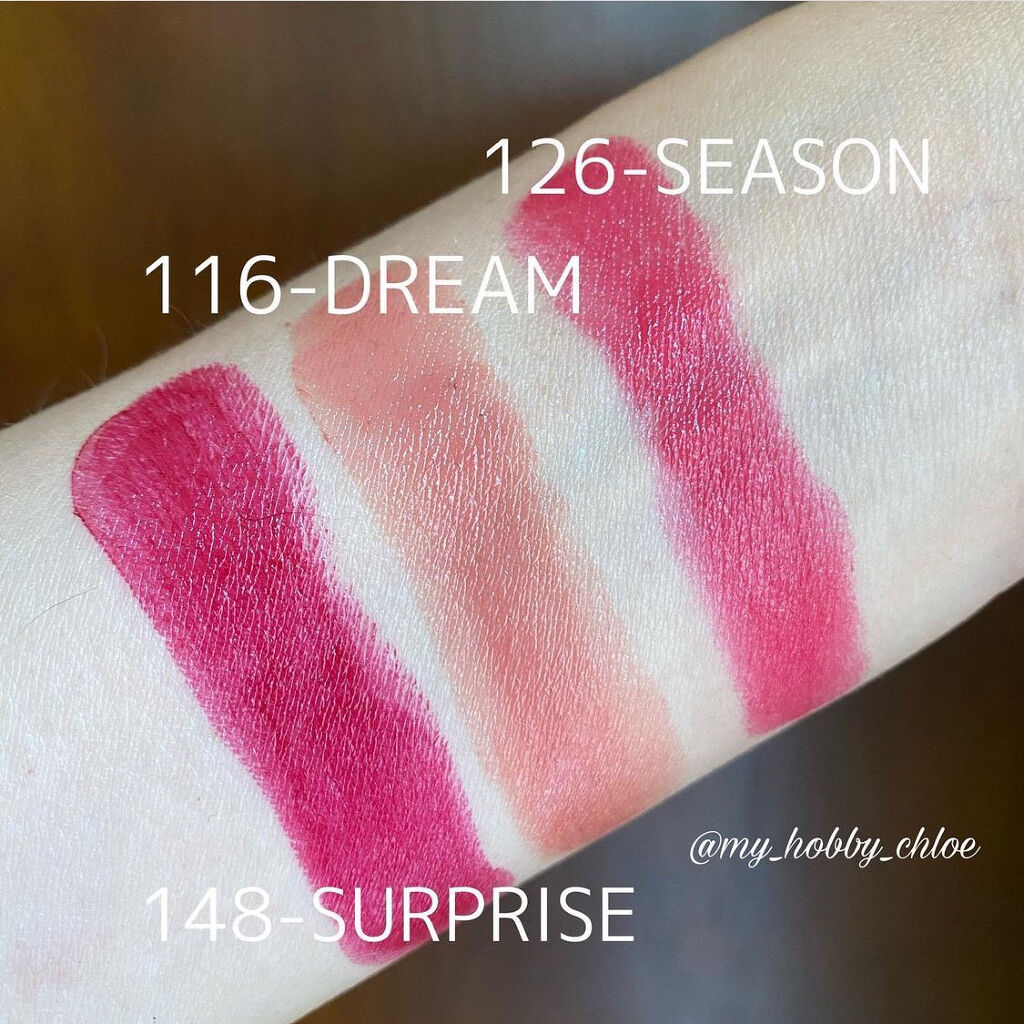 ルージュ ココ ブルーム  126 シーズン/CHANEL/口紅を使ったクチコミ（2枚目）