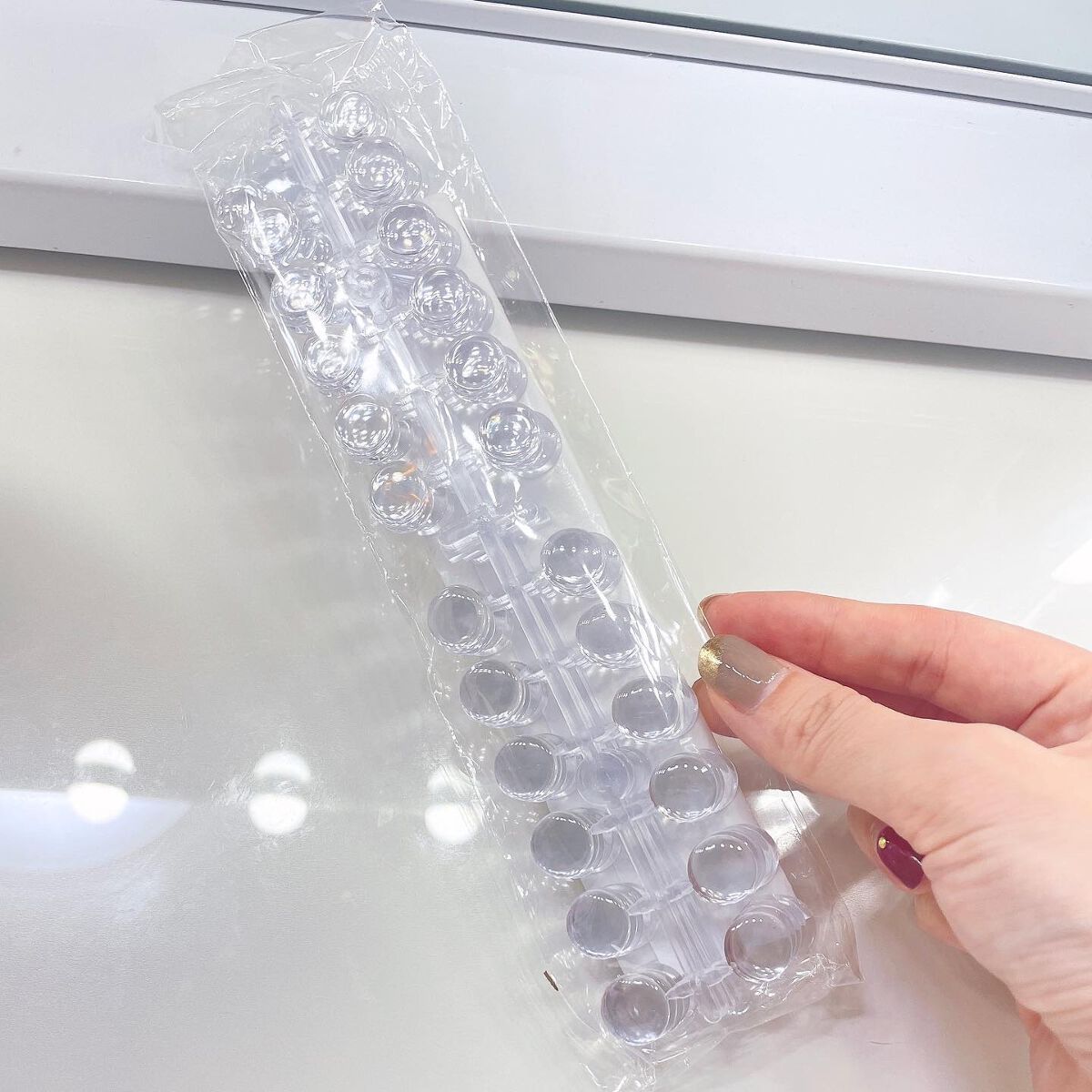 ネイルポリッシュテーブル/AliExpress/ネイル用品を使ったクチコミ(5枚目)