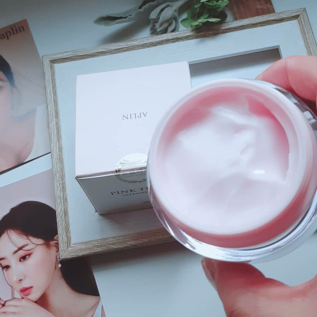 ピンクティーツリークリーム/APLIN/フェイスクリームを使ったクチコミ(3枚目)