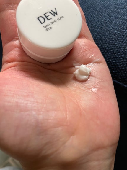 タンタンコンクドロップ/DEW/フェイスクリームを使ったクチコミ(1枚目)
