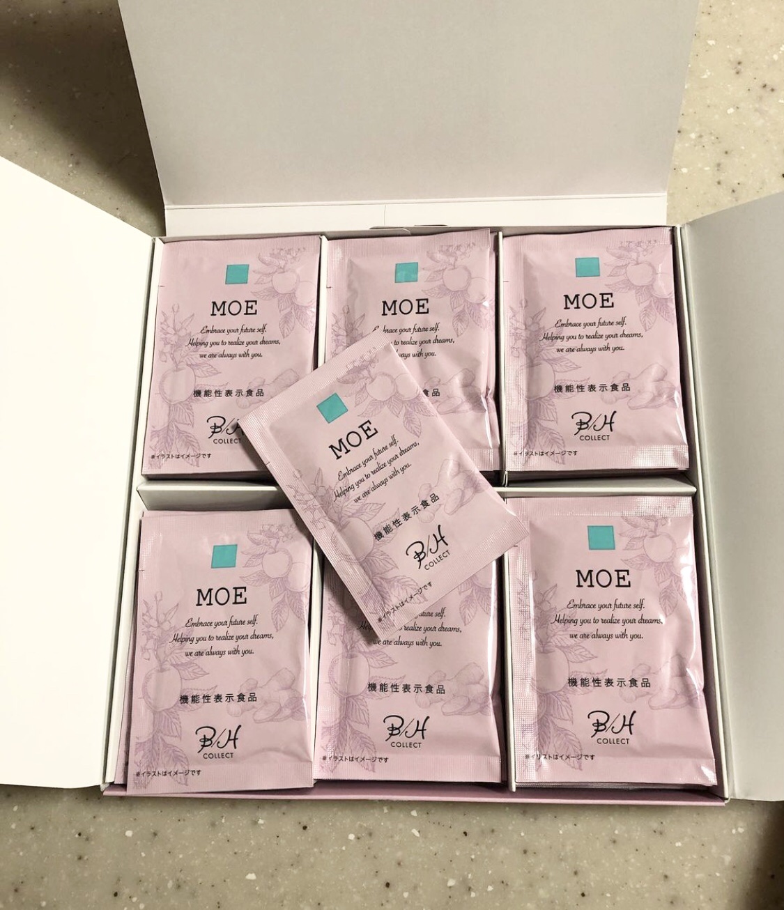 MOE/B/H COLLECT/健康サプリメントを使ったクチコミ（2枚目）