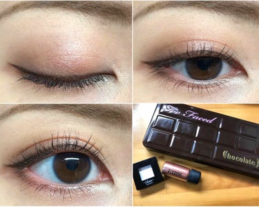 チョコレート バー アイシャドウ パレット/Too Faced/アイシャドウパレットを使ったクチコミ（1枚目）