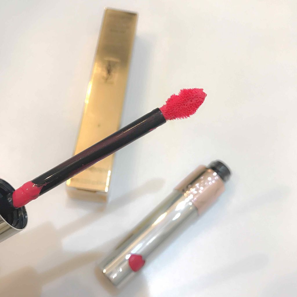 ヴォリュプテ ウォーター カラーバーム/YVES SAINT LAURENT BEAUTE/口紅を使ったクチコミ(2枚目)