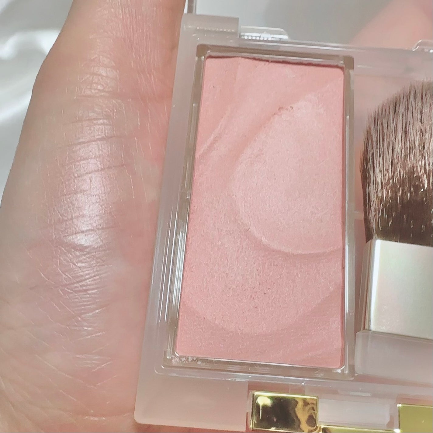 シームレストーン ブラッシュ/excel/パウダーチークを使ったクチコミ(1枚目)