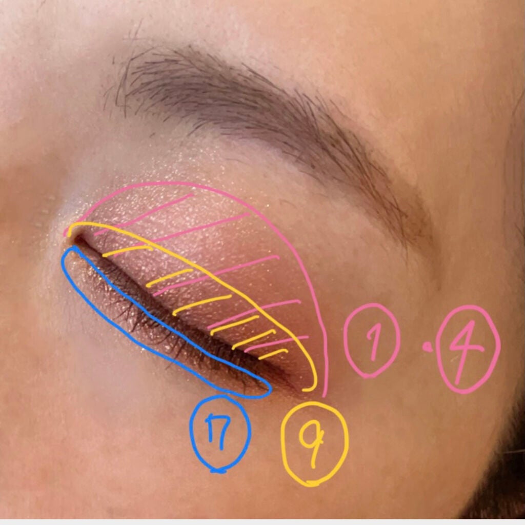 ワンピックアイシャドウパレット/APLIN/アイシャドウパレットを使ったクチコミ(4枚目)