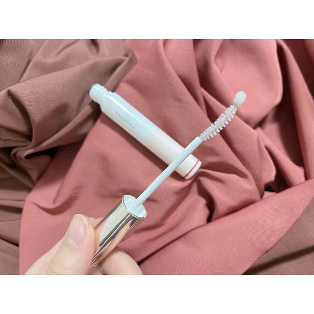 ドラマティックアイラッシュエッセンス/マキアージュ/まつげ美容液を使ったクチコミ（2枚目）