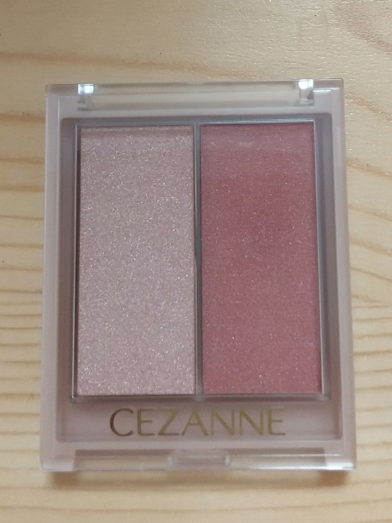 フェイスグロウカラー/CEZANNE/クリームハイライトを使ったクチコミ（3枚目）