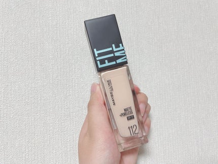 フィットミー リキッドファンデーション R/MAYBELLINE NEW YORK/リキッドファンデーションを使ったクチコミ(1枚目)