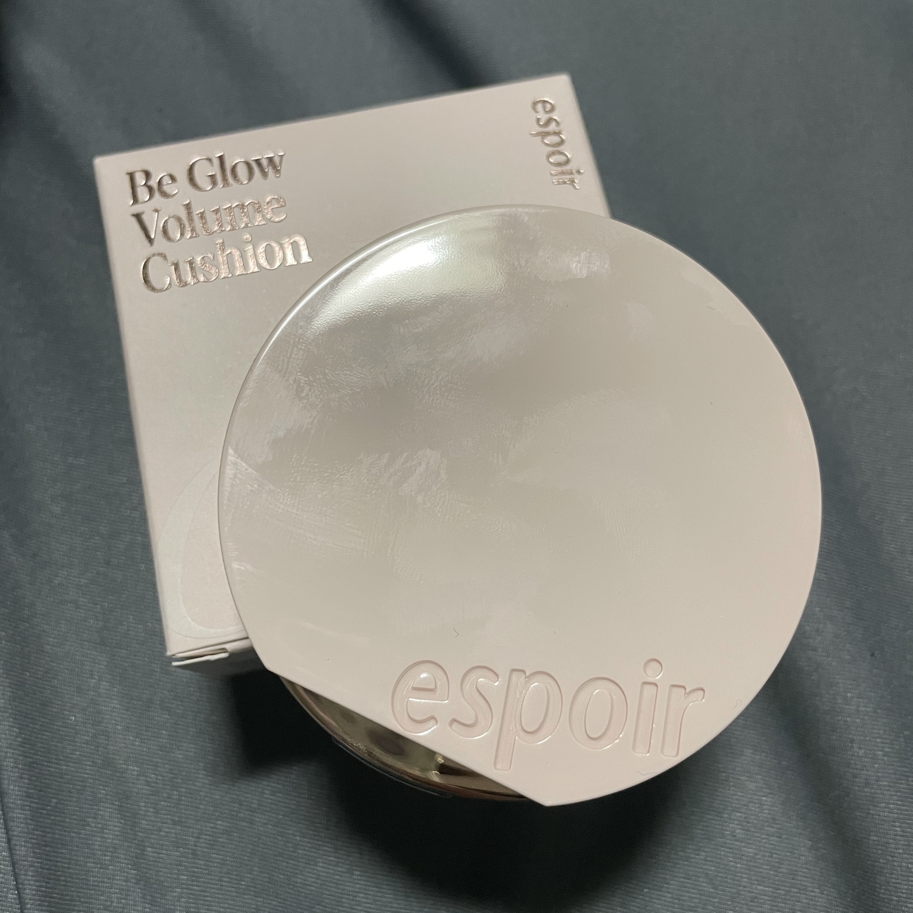 エスポア ビーグロー ボリュームクッション 20 バニラ/espoir/クッションファンデーションを使ったクチコミ（2枚目）