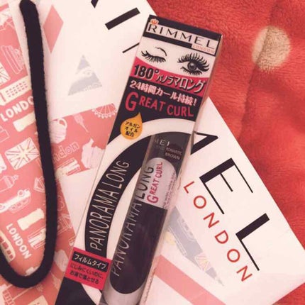 グレートカールマスカラ 24 パノラマロング/リンメル ロンドン/マスカラを使ったクチコミ(1枚目)