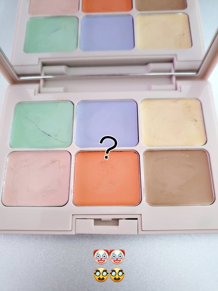 マルチフィックスコンシーラー&カラーコレクター/SHEGLAM/パレットコンシーラーを使ったクチコミ(1枚目)