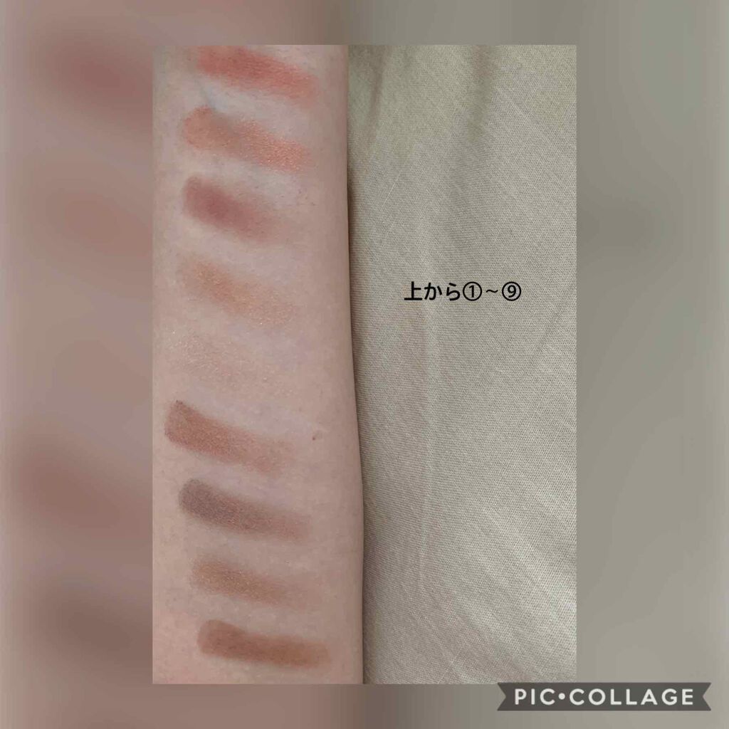 UR GLAM BLOOMING EYE COLOR PALETTE/U R GLAM/アイシャドウパレットを使ったクチコミ(3枚目)