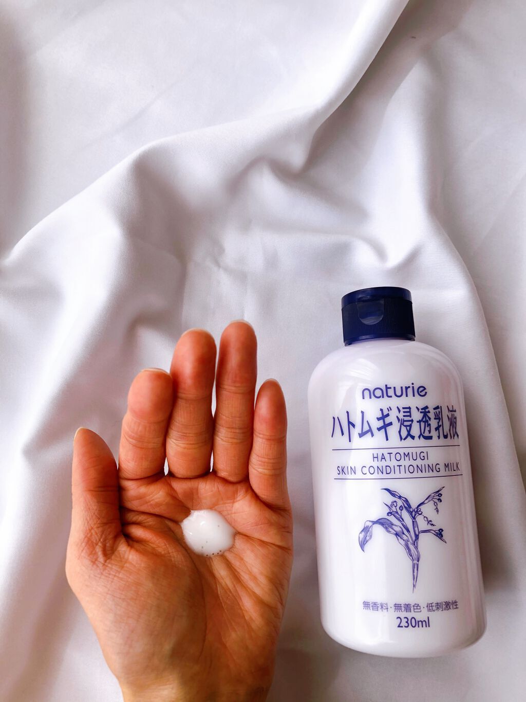ハトムギ浸透乳液(ナチュリエ スキンコンディショニングミルク)/ナチュリエ/乳液を使ったクチコミ(2枚目)