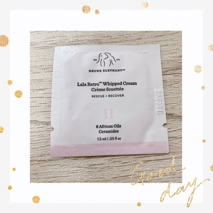 ララレトロ ホイップクリーム/Drunk Elephant/フェイスクリームを使ったクチコミ(1枚目)