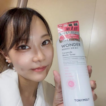 Wonder Ceramide Mochi Toner（トニーモリーワンダーCモチトナー）/TONYMOLY/化粧水を使ったクチコミ（3枚目）