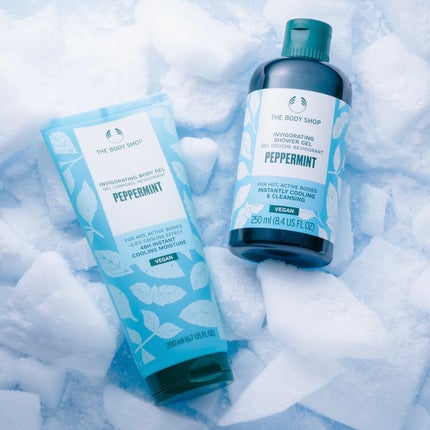THE BODY SHOP公式アカウントのクチコミ「ひんやりスッキリ...🌿
1日中頑張ったからだを
「おつかれさま」といたわるペパーミントのアイ.....」(1枚目)