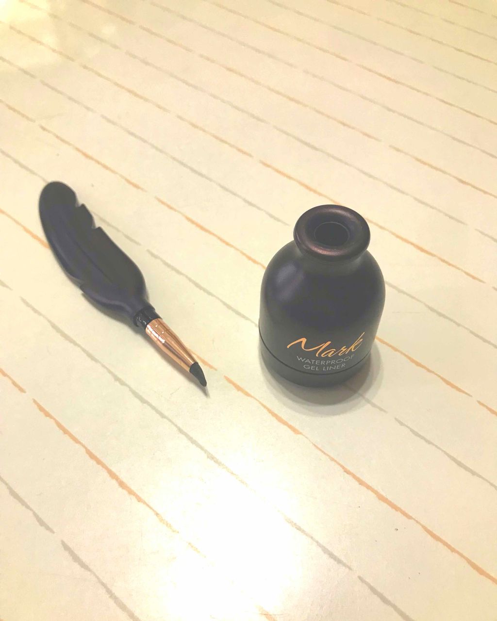 マークウォータープルーフジェルライナー/TONYMOLY/ジェルアイライナーを使ったクチコミ(2枚目)