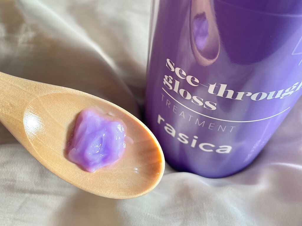 シースルーグロスシャンプー/トリートメント/rasica/市販シャンプーを使ったクチコミ(4枚目)