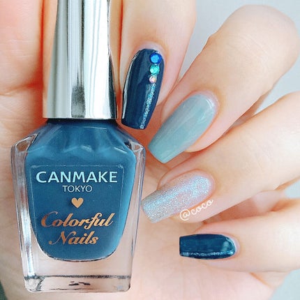 カラフルネイルズ/キャンメイク/マニキュアを使ったクチコミ(2枚目)