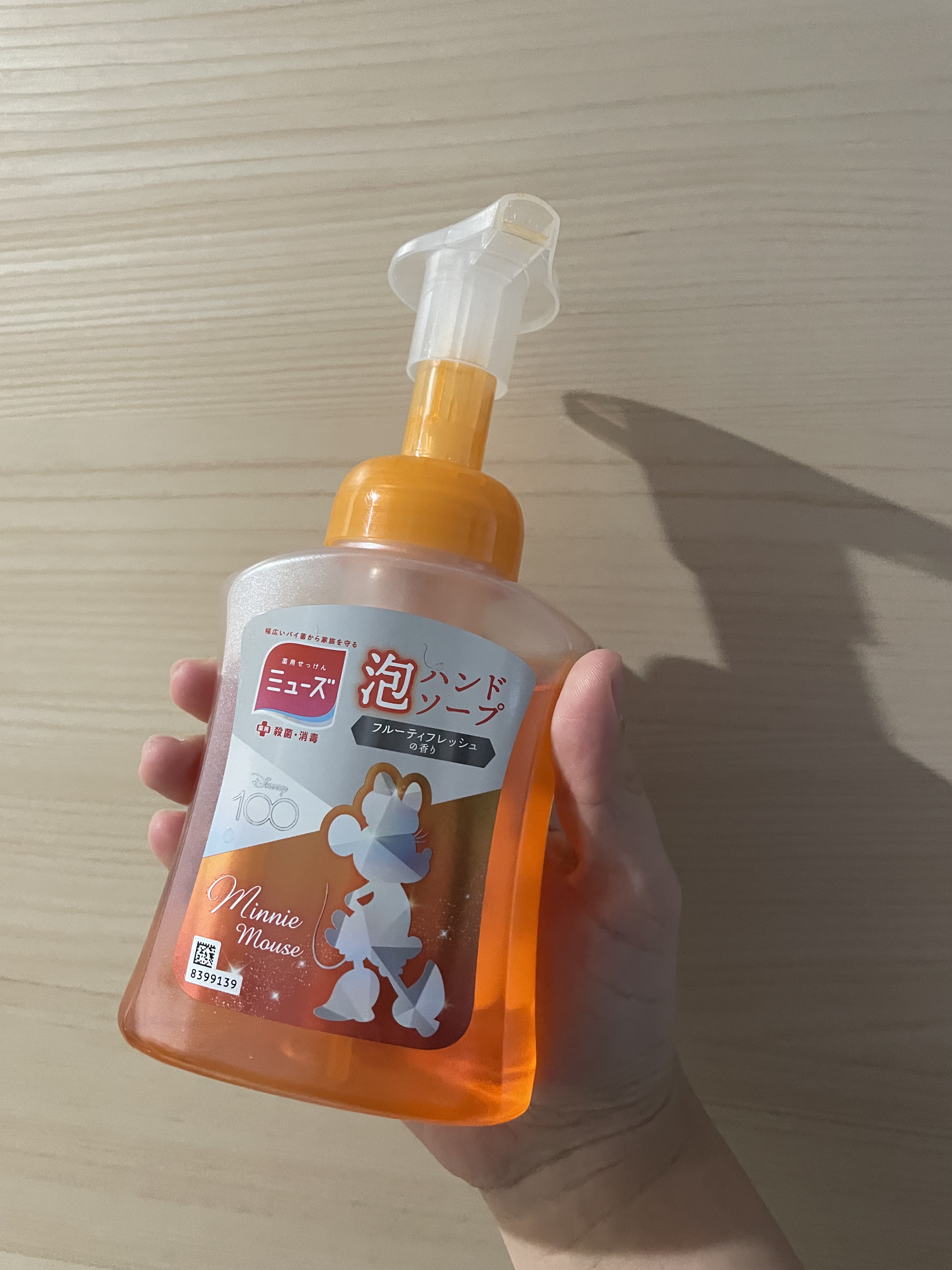 泡ミューズ フルーティフレッシュ の香り/ミューズ/ハンドソープを使ったクチコミ（1枚目）