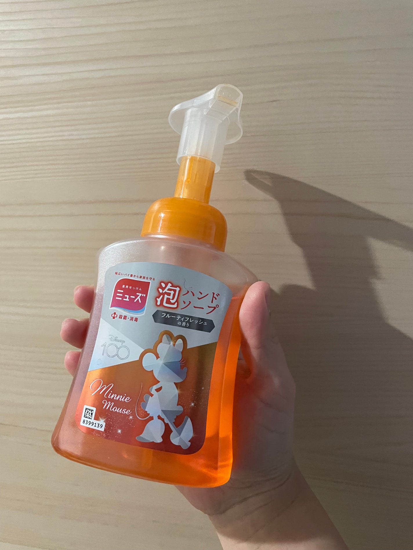 泡ミューズ フルーティフレッシュ の香り/ミューズ/ハンドソープを使ったクチコミ(1枚目)