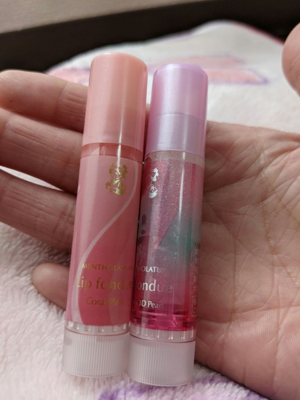 リップフォンデュ/メンソレータム/リップバームを使ったクチコミ（3枚目）