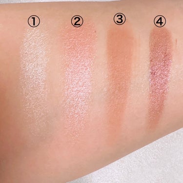 UR GLAM　BLOOMING EYE COLOR PALETTE/U R GLAM/アイシャドウパレットを使ったクチコミ（3枚目）