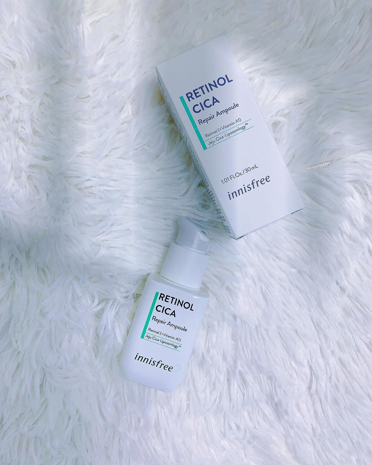 レチノール シカ リペア セラム/innisfree/美容液を使ったクチコミ(2枚目)