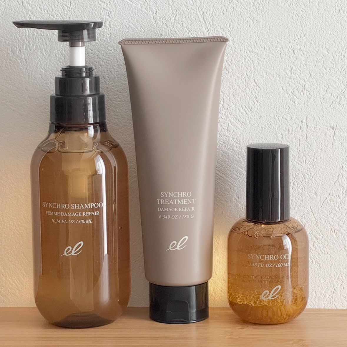 シンクロオイル/ELECTRON/ヘアオイルを使ったクチコミ（1枚目）