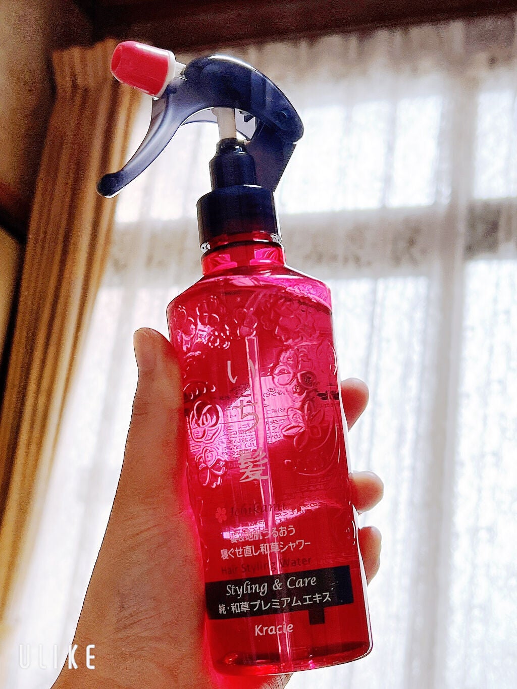 髪&地肌うるおう寝ぐせ直し和草シャワー/いち髪/ヘアミストを使ったクチコミ(2枚目)