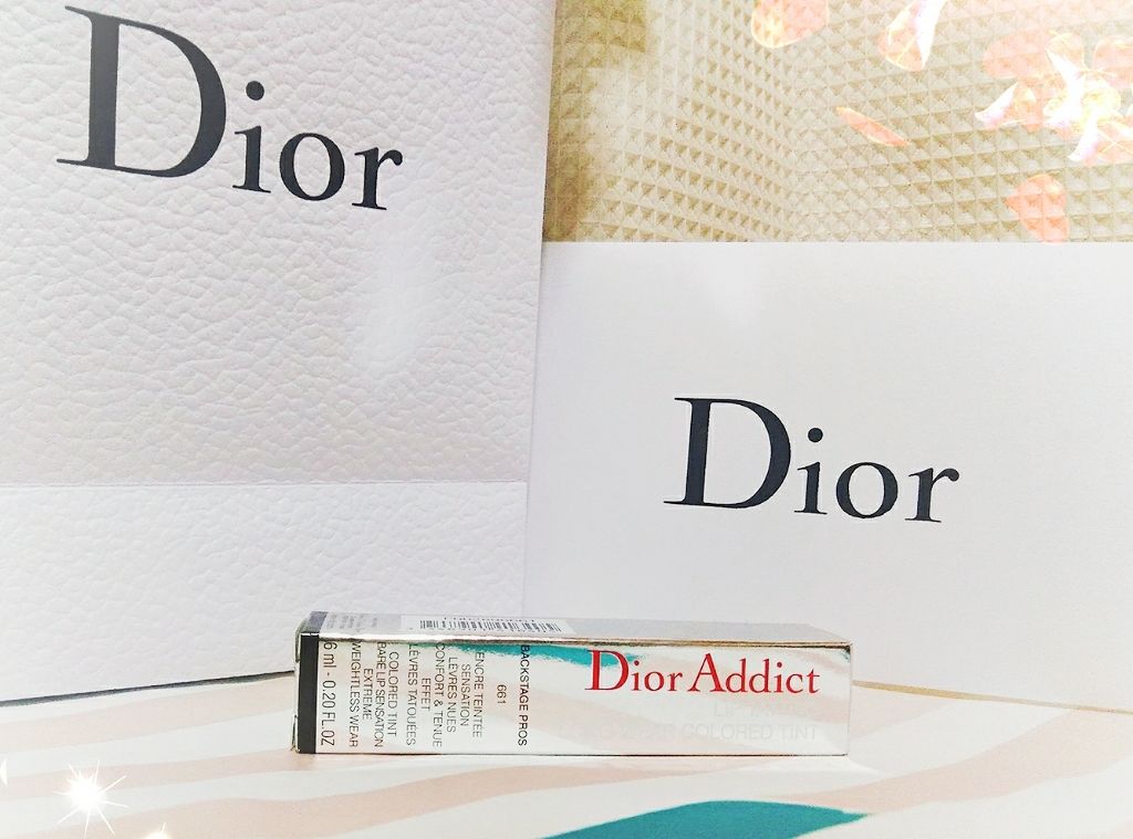 【旧】ディオール アディクト リップ ティント 661 ナチュラル レッド（生産終了）/Dior/リップグロスを使ったクチコミ（1枚目）