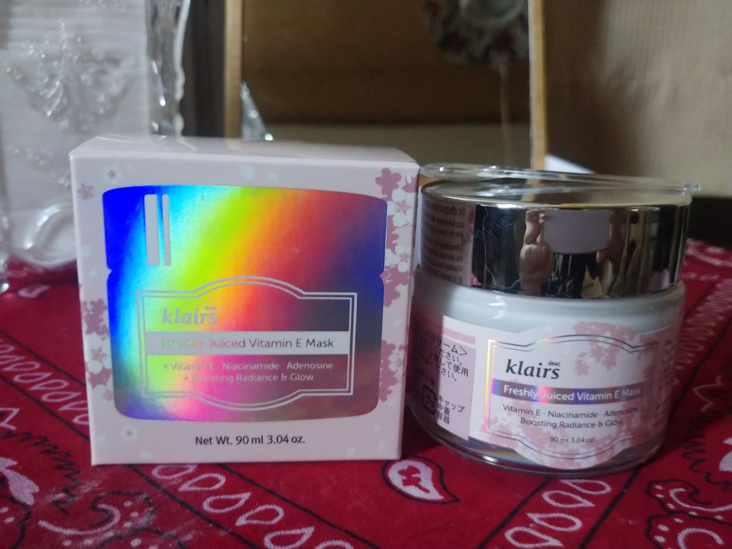 フレッシュリージュースドビタミンEマスク(90g)/Klairs/フェイスクリームを使ったクチコミ(1枚目)