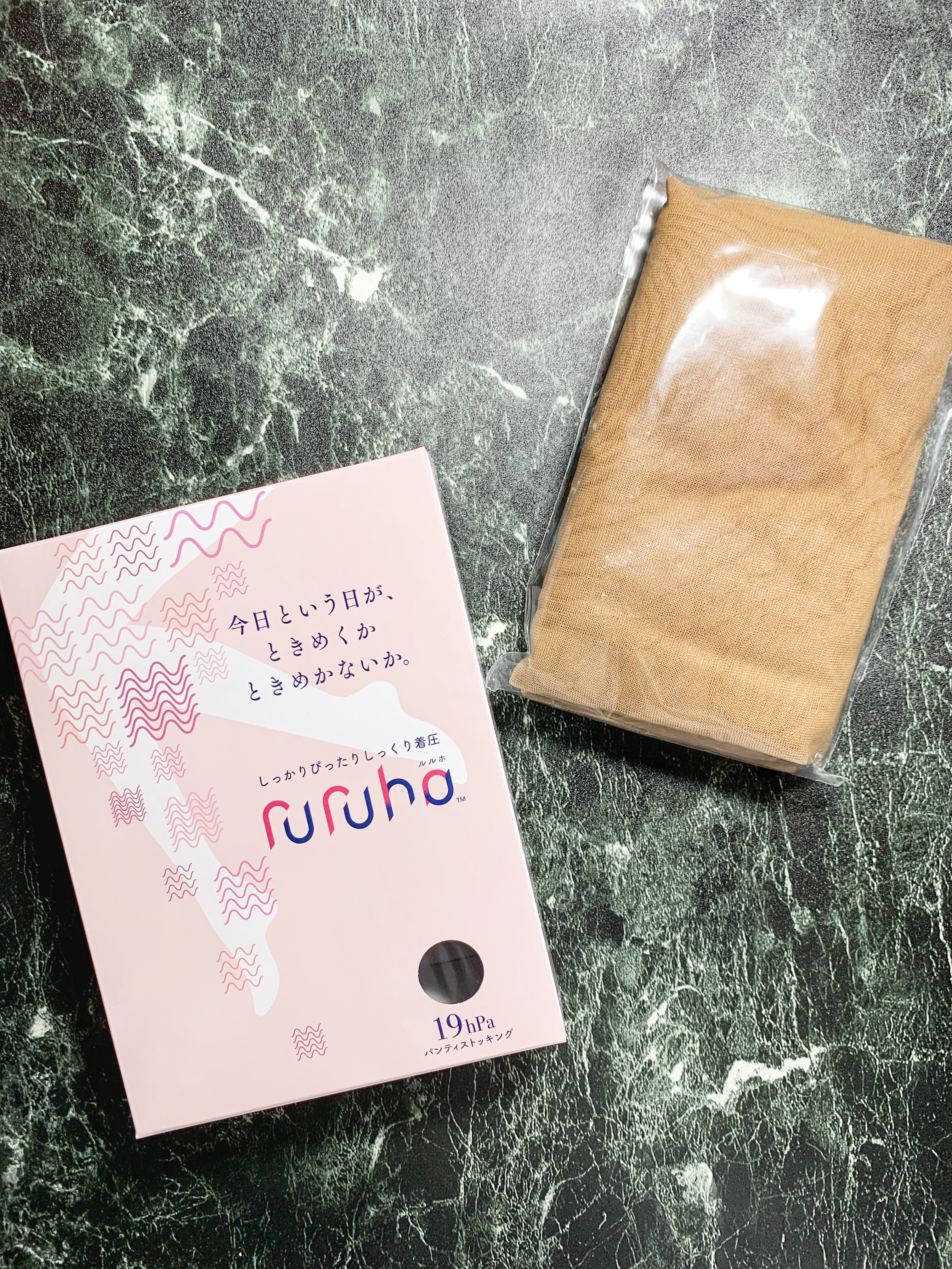 ruruho19（パンティストッキングタイプ）/ruruho/着圧ソックス・レギンスを使ったクチコミ（1枚目）