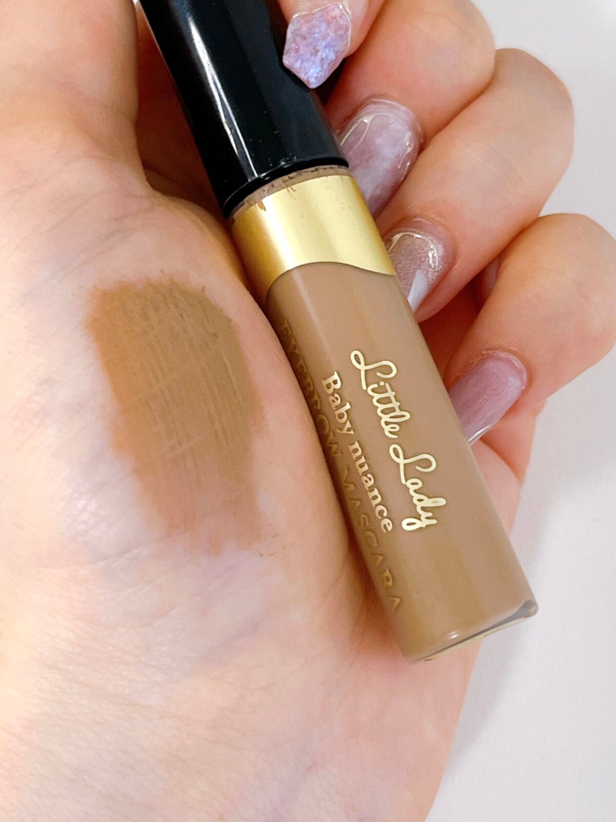 ベビーニュアンス アイブロウマスカラN/リトルレディ/眉マスカラを使ったクチコミ(3枚目)