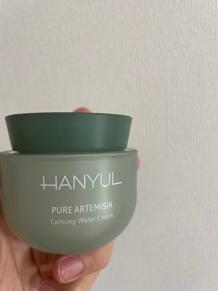 ピュアアルテミシア カーミングウォータークリーム/HANYUL(ハンユル)/フェイスクリームを使ったクチコミ(1枚目)
