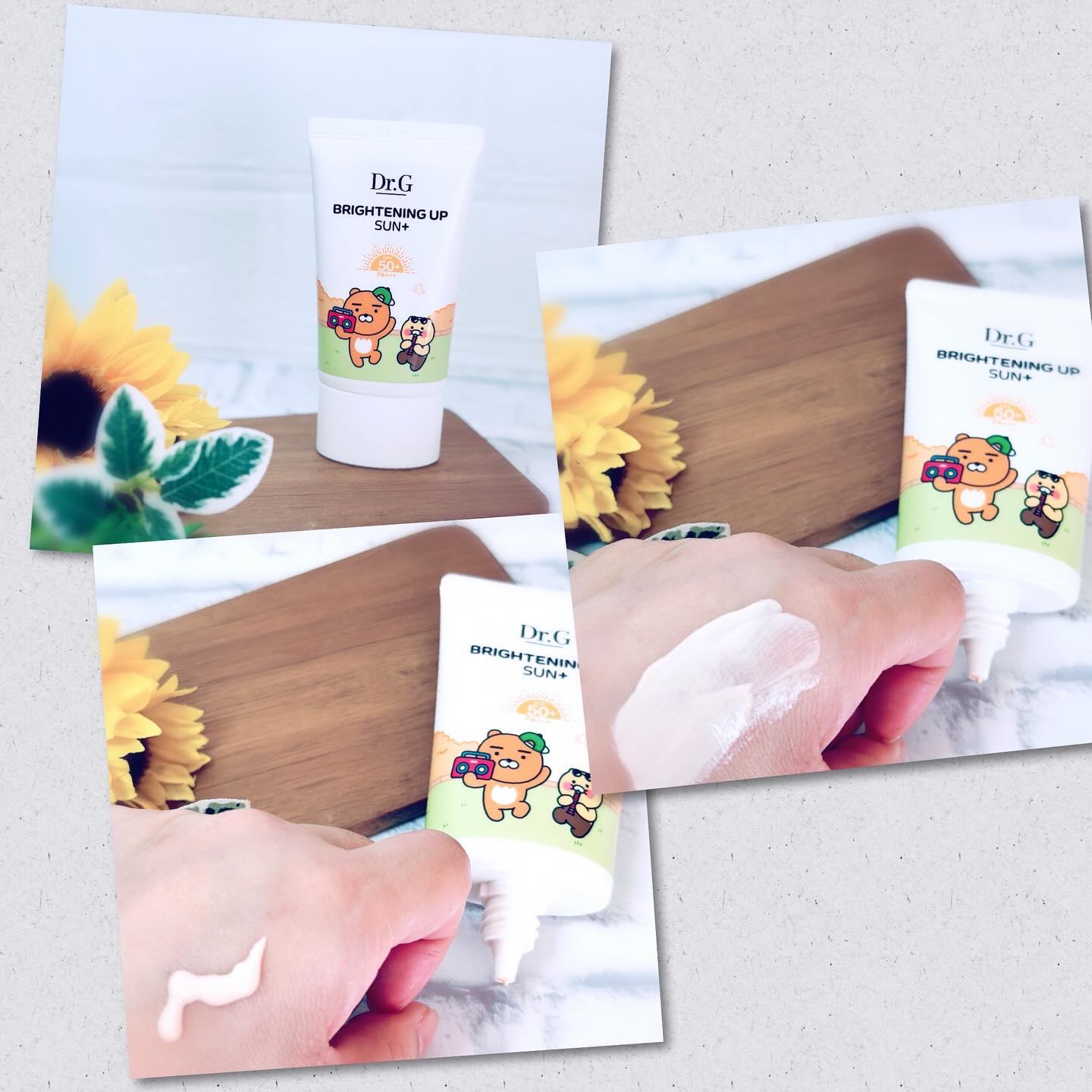 グリーンマイルドアップサンプラス/Dr.G/日焼け止めクリームを使ったクチコミ（3枚目）