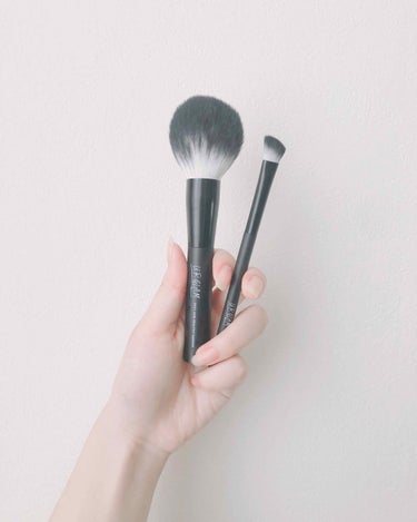 UR GLAM　POWDER BRUSH/U R GLAM/メイクブラシを使ったクチコミ（2枚目）