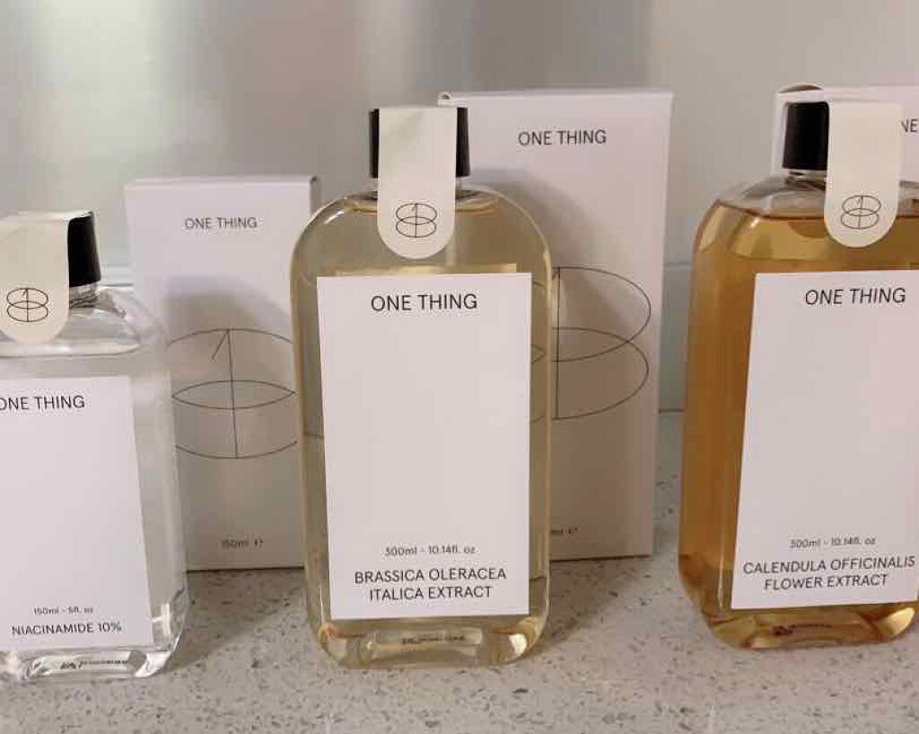 カレンデュラ化粧水/ONE THING/化粧水を使ったクチコミ(1枚目)