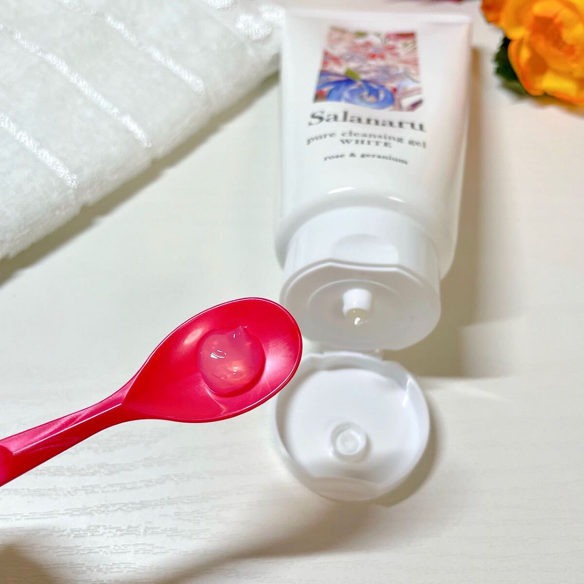 ピュアクレンジングジェル ホワイト/Salanaru(サラナル)/クレンジングジェルを使ったクチコミ(2枚目)